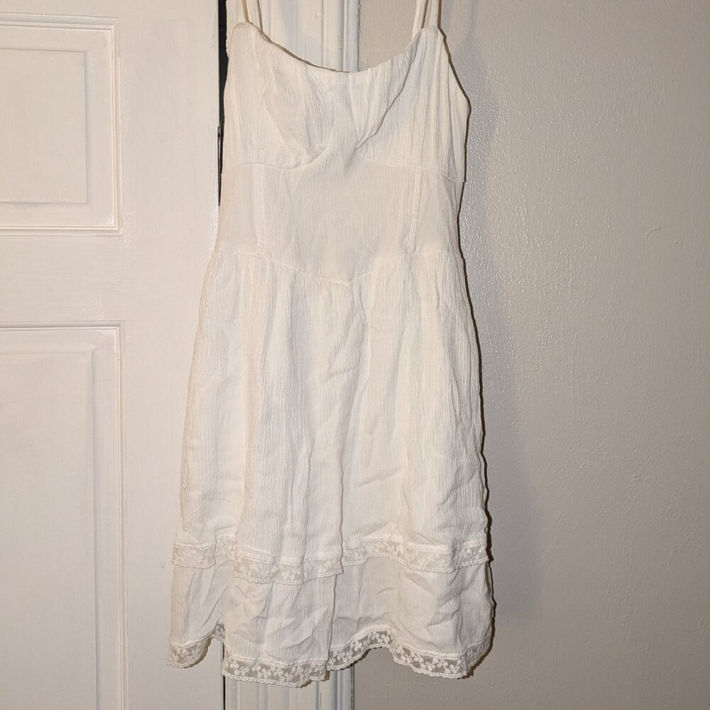 Hollister White Mini Dress